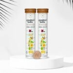 Wellbeing Nutrition Grandma's Kadha- Ayurvedic Kadha Tea | Ayush Kwath Immunity Booster with Echinacea, Tulsi, Amla, Turmeric, Ginger, Mulethi, Kalmegh, Adulsa (15 Effervescent Tablets) Pack of 2