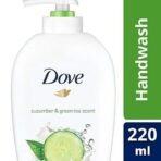 Dove Hand Wash - 220 ml (Cucumber and Green Tea) - Fast UK Delivery - Image 3