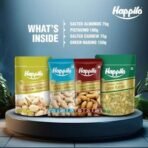 Happilo Dry Fruit Celebrations Gift Box Zefa 400g, Ideal for Festive Gifting, Pistachios, Green Raisins, Salted Almonds, Salted Cashews - Fast UK Delivery - Image 5