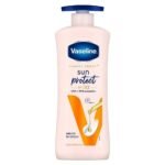 Vaseline Sun Protect SPF 30 Body Lotion, Reduces Tan Lines in 7 Days, UVA + UVB PA+++ Sun Protection, 600ml - Fast UK Delivery