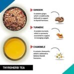 TEACURRY Thyroid Slimming Turmeric Tea Combo (1 Month Pack, 30X2 Tea Bags)-Helps With Thyroid Hormones (Tsh, T3, T4) & Weight Loss,100 Grams - Fast UK Delivery - Image 6