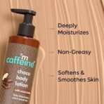 mCaffeine Deep Moisturizing Choco Body Lotion for Dry Skin (Pack of 2) | All Season Moisturizer for Body with Cocoa Butter & Shea Butter | Non-Sticky Body Lotion for Women & Men (500ml) - Fast UK Delivery - Image 4