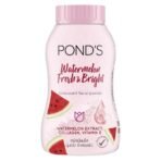 POND'S Watermelon Fresh & Bright Translucent Facial Powder For All Skin Types, 50 Gm, Rose - Fast UK Delivery