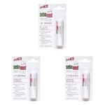SebaMed Lip Defense 4.8Gm | Spf 30 |Lip Balm For Dry & Chapped Lips With Natual Oil & Vitamin E | Uv Protection | Dermatologically Tested, White (Pack of 3) - Fast UK Delivery