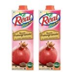DABUR Real Fruit Juice, Masala Pomegranate, 1L Box (Pack Of 2) - Fast UK Delivery - Image 2