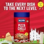Keya Pizza Chilli Flakes | Natural Chilli Flakes | Dry Red Chilli Flakes| Seasonings |Multipurpose Seasoning| Zero added Colours, Fillers, Additives & Preservatives | 100% Natural | Perfect for Pizza, Pasta, Chilli Potato, Sweet Corn, Makhana| 70g - Fast UK Delivery - Image 3