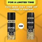 Axe Gold Temptation Long Lasting Deodorant Bodyspray For Men, 215ml (Pack of 3) - Fast UK Delivery - Image 4