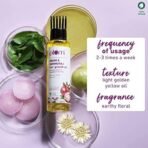 Plum Onion Hair Oil for Hair Fall and Regrowth with Bhringraj Oil, Curry Leaves and Alma Oil I Hair Growth Oil I For Women and Men | Paraben Free I 100ml - Fast UK Delivery - Image 5