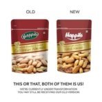 Happilo Premium Californian Almonds Roasted & Salted 200 g | Badam Dry Fruit | High Protein Snack & Super Healthy Crunchy Nuts | Vitamins & Minerals Rich | Freshly Roasted and Lightly Salted - Fast UK Delivery - Image 4