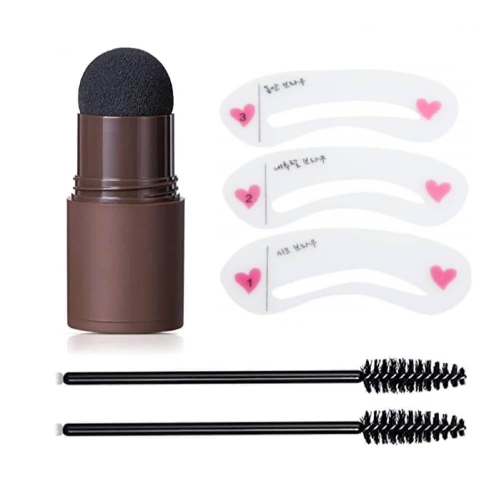 uk51lrfXn7xxL-1-1.jpg HUDA GIRL BEAUTY PRofessional Eyebrow Kit - Eyebrow Stamp + Eyebrow Stencils + Eyebrow Brushes - Fast UK Delivery - Image 1