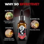 Beardo Godfather Lite Beard and Moustache Oil (30 ml x Pack of 2) | Beard Oil for men | Non-Sticky, Light; Almond Oil, Aloe vera, Vitamin E, Shiny Nourished Beards - Fast UK Delivery - Image 5