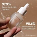 mCaffeine Kombucha Hydra Repair Face Serum with Hyaluronic & Polyglutamic Acid | Repairs Skin Barrier from Day 1, Hydrates & Soothes Skin | Antioxidant-Rich Serum for Women & Men - 20ml - Fast UK Delivery - Image 6