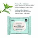 Swiss Beauty Clean & Glow Makeup Remover Wipes | With Green Tea And Calendula Extracts| Cleansing And Hydrating Facial Wipes| 30 Wipes - Fast UK Delivery - Image 5