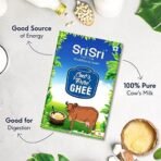 Sri Sri Tattva Cow Ghee - 1 Litre (Pack of 1) - Pure Cow Ghee for Better Digestion and Immunity - Fast UK Delivery - Image 5