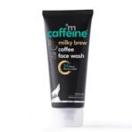 mCaffeine Milk & Coffee Face Wash for Dry Skin | Dry Skin Face Wash For Men & Women with Almond Milk & Shea Butter | Daily Use Face Cleanser | Natural & 100% Vegan (75 ml) - Fast UK Delivery