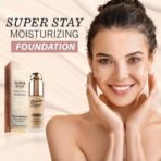 Fashion Colour Super Stay Foundation | Time Backflow | Perfect Cover Moisturizing Foundation | Foundation for All skin tone | For Glowing Skin | (Golden Beige, 30ML) - Fast UK Delivery - Image 5