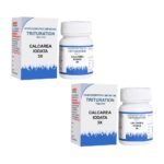 Dr. Bakshi's BAKSON'S HOMOEOPATHY CALCAREA IODATA -3X TABLETS (100 UNITS) - Pack of 2