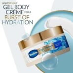 Vaseline Light Hydrate Gel Body Creme, 180 g. Hyaluronic Acid & Vitamin C for Hydrated, Radiant Skin - Fast UK Delivery - Image 4