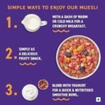 Bagrry's Fruit N Fibre Muesli, Mixed Fruit, 1000g - Fast UK Delivery - Image 6