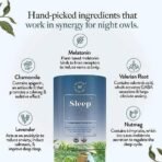 WELLBEING NUTRITION Sleep Tea|Caffeine Free Tea Bags For Insomnia & Stress Relief,Relaxation & Improved Sleep Quality|5Mg Melatonin,Chamomile,Valerian Root,Lavender (20 Pyramid Tea Bags) - Chamomile - Image 3