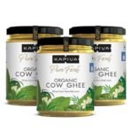 Kapiva 100% Organic Ghee - Good Fats for Healthy Heart, Keto Diet Friendly, 500 ML - Super Save Pack of 3 - Fast UK Delivery - Image 2