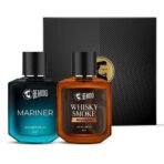 Beardo Whisky Smoke Bourbon Perfume 50ml & Mariner Perfume 50ml Combo | Long Lasting Perfume For Men | Oriental, Woody, Leathery | Fresh, Aqua Notes | Gift Set | Valentines day gift for husband | Gift for boyfriend | Gift for Men - Fast UK Delivery - Image 2
