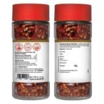 Keya Red Chilli Flakes | Dry Red Chilli Flakes Seasonings | Aromatic Spicy Dried Pizza Pasta Seasoning | Zero added Colours, Fillers, Additives & Preservatives | 100% Natural | 40gm - Fast UK Delivery - Image 6
