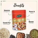 Happilo Premium International Daily Super Fitness Trail Mix of 20+ Varieties Dry Fruits Nuts, Seeds & Berries, Roasted Crunchy & Nutritious Healthy Snack, 160 g - Fast UK Delivery - Image 6