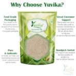 YUVIKA Kaunch Safed Powder (without Peel) - Mucuna Pruriens - White Kaunch Seeds Powder - Cowhage (200 Grams) - Fast UK Delivery - Image 4