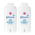 Johnson's Baby Powder For New Born Babies | Combo Offer Pack of 2 x 400g - Fast UK Delivery