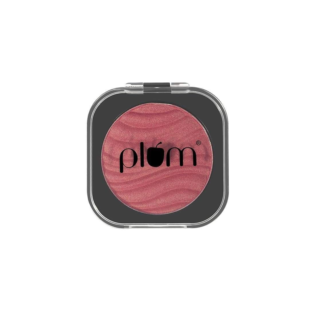 uk51n3JSnU2EL-1-1.jpg Plum Cheek-A-Boo Shimmer Blush | Highly Pigmented | Effortless Blending | 100% Vegan & Cruelty Free | 125 Pink About You - Fast UK Delivery - Image 1