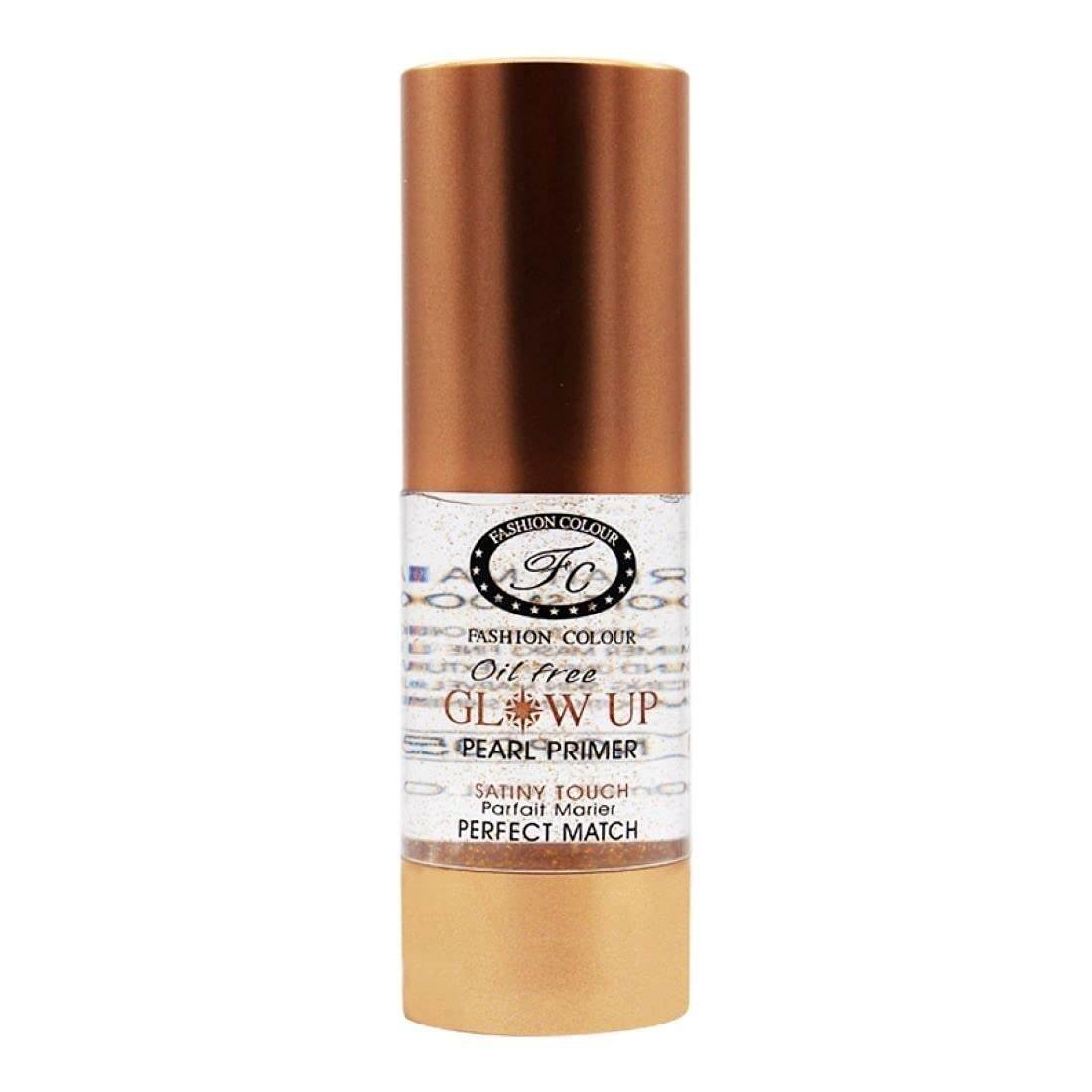 uk51n8P7kEx-L-1-1.jpg Fashion Colour Oil Free Glow Up Pearl Primer With Real Gold Flakes For Glowing Skin, 20ml - Fast UK Delivery - Image 1