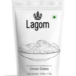 Lagom Omani Dates 1kg | All Natural | No Preservatives | No Added Sugar | Gluten Free | Vegan | Plant Based | Non GMO | Dates Dry Fruits | Khajur | Khajoor | Khejur - Fast UK Delivery