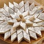Organic Bites Premium Kaju Katli Sweets [Jodhpur Special Mithai] -1 Kg - Fast UK Delivery