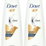 Dove Intense Repair Floral All Conditioner 175 Ml, With Keratin Actives To Smoothen Dry And Frizzy Hair - Deep Conditions Damaged Hair For Men & Women's (2 Count) - Fast UK Delivery