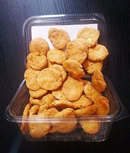 uk51nNffduyiL-1-1.jpg Organic Bites Rajasthani Homemade Ajwain Namkeen Mathri,Healthy and Hygienic Snacks, Delightful Ready to Eat Mathri -400 gm - Fast UK Delivery - Image 1