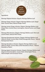 Grenera Moringa Assorted Infusion Tea 20 Bags | Caffeine Free, Staple Free, Made with Organically Grown Moringa Leaf - Fast UK Delivery - Image 5
