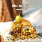 Just Herbs Topaz Magic Attar Roll On Perfume | Premium Ittar Gifts | 18+ Hour Long Lasting Fragrance with Saffron, Agarwood (Oud), Vanilla for Men and Women 10ml - Fast UK Delivery - Image 3