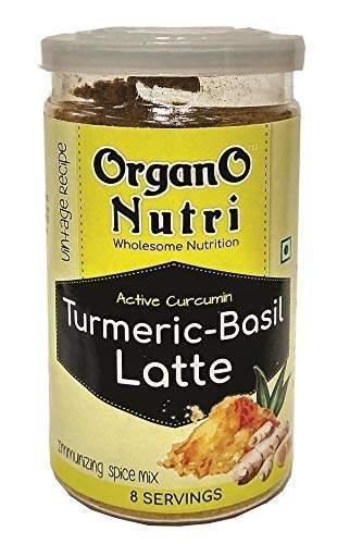 uk51nV92PfFtL-1.jpg OrganoNutri Turmeric - Basil Latte 200g (2 Cans: 100g Each) - Fast UK Delivery - Image 1