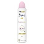 Dove Deodorant For Women, Antiperspirant Body Spray For Long Lasting Odour Protection, Skin Friendly Deo, Alcohol Free, Paraben Free, 250 ml (Invisible care) - Fast UK Delivery