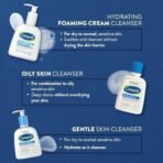 Cetaphil Hydrating foaming Face Wash, Cream to Foam Cleanser 236ml | Niacinamide, Pro-Vitamin B5 & and Aloe for Gentle Cleansing - Fast UK Delivery - Image 5