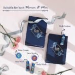 Blue Nectar Beauty Gift Box for Women & Men | Premium Face & Body Care Combo of Face Wash, Cream, Scrub, Body Wash & Body Lotion | Perfect Gift for Birthday & Anniversary | Pack of 5 - Fast UK Delivery - Image 4