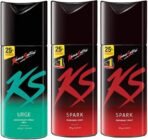 Kamasutra KS-53 DEO USS 3 Pieces 150ML Deodorant Spray - Unisex - Fast UK Delivery