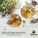 Tea Aroma Jasmine Flower Tea | Caffeine-Free, Pure & Floral Aromatic Tea for Stress Relief & Relaxation | 30g - Fast UK Delivery - Image 5