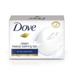 Dove Cream Beauty Bathing Bar With ? Moisturizing Cream To Give You Softer, Smoother Skin, 50 g - Fast UK Delivery