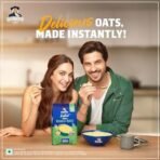 Quaker Instant Oats 400g, Masala Magic, Made with Wholegrain oats, Ready in 3 min, Source of Protein & Fibre, Delicious Snack, Nutritious Oats - Fast UK Delivery - Image 7