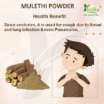Yuvika Mulethi Powder - Multhi - Glycyrrhiza Glabra - Yashtimadhu - Jeshthamadha - Licorice Root 100 Grams - Fast UK Delivery - Image 7