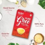 Sri Sri Tattva Shuddhta ka naam Pure Ghee, 1L - Made with Cow's Milk | Tetrapack | Highly Nutritious | Good for Digestion | Rich in Vitamin A & E | Supports bone & joint health | Rich Taste - Fast UK Delivery - Image 4