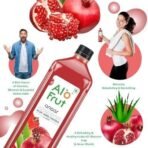 Alo Frut Annar Aloevera Chunks & Juice 150 ml (Pack of 60) - 1 Case | Fruit Juice Mai Aloevera Chunks | Healthy Hai Isme Aloevera Hai | Ready to Serve Drink (Annar Aloe Vera, Pack of 60) - Fast UK Delivery - Image 4