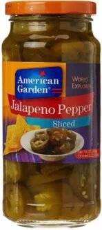 American Garden Whole Jalapeno Pickled Are Packed in a Brine or Vinegar Solution to Preserve Them 453g (USA) - Fast UK Delivery